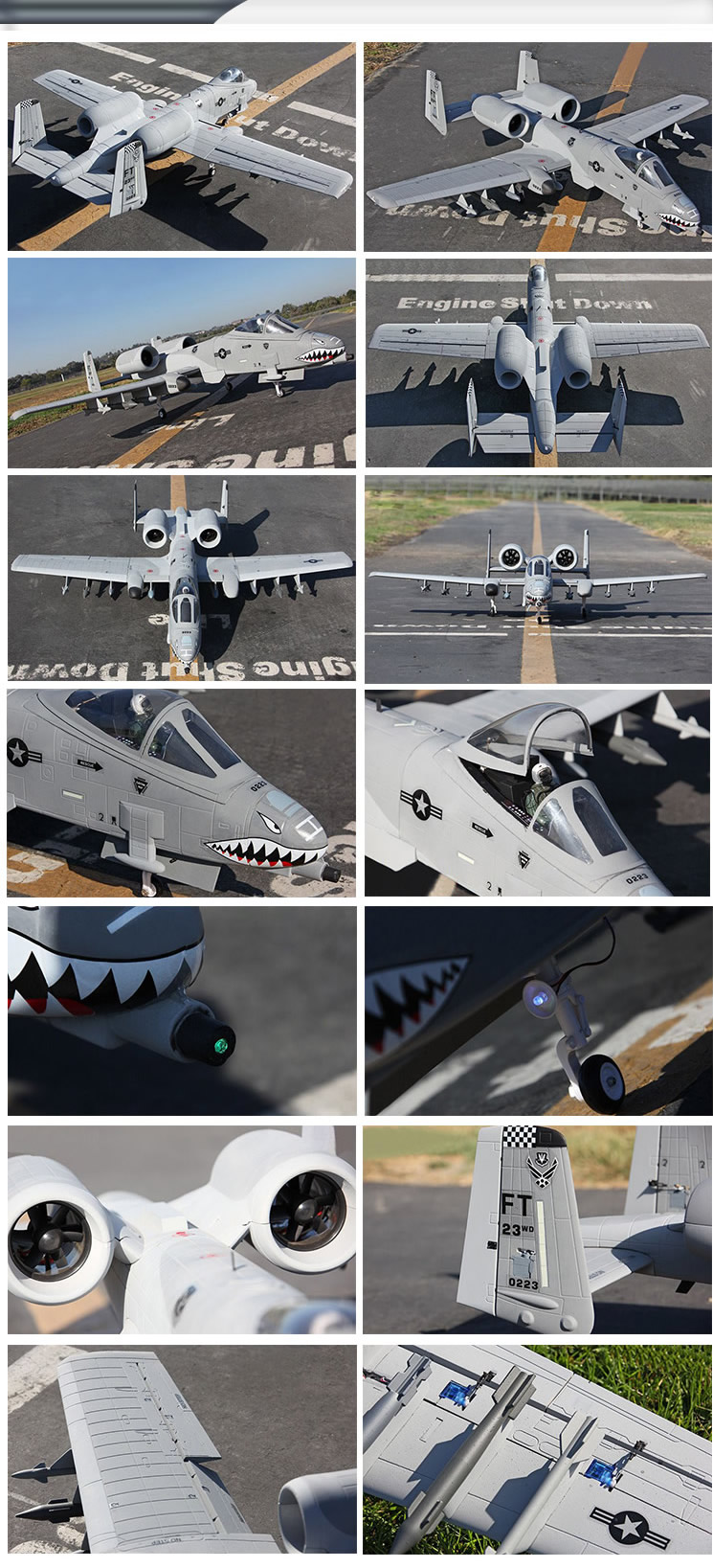 Sky Flight Hobby A-10 Warthog 2x70mm Jet PNP UPGRADE