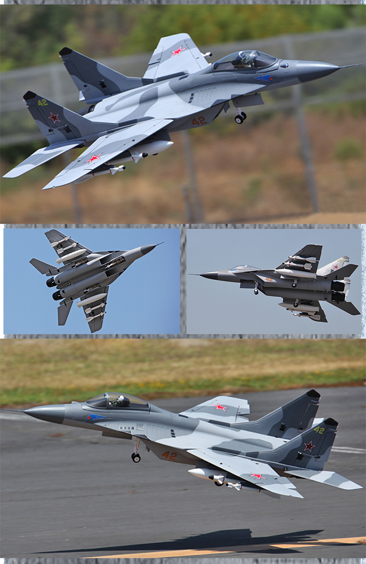 Sky Flight Hobby Mig-29 Fulcrum 2x70mm Jet