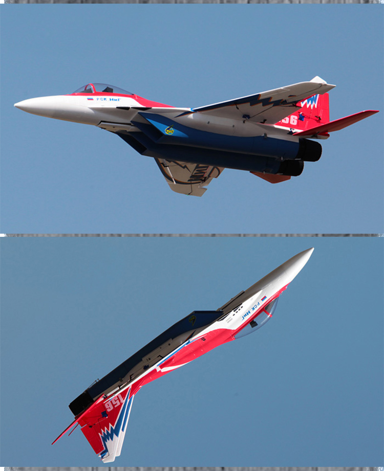 Sky Flight Hobby Mig-29 Fulcrum 2x70mm Jet