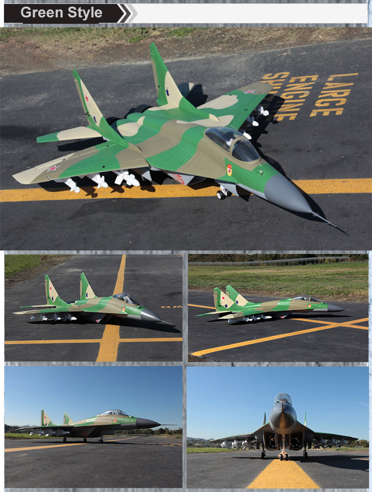 Sky Flight Hobby Mig-29 Fulcrum 2x70mm Jet