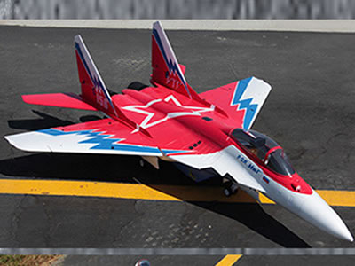 Mig-29 Red Star 2x70mm Jet PNP Jet Vector Thrust PNP Rc Airplane