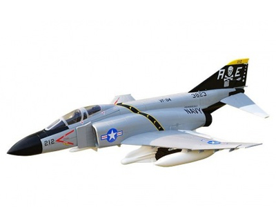 Sky Flight Hobby F-4 Phantom II 2x70mm Jet Vector Thrust PNP RC JET Airplane