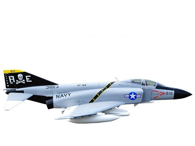 Sky Flight Hobby F-4 Phantom II 2x70mm Jet Vector Thrust PNP RC JET Airplane