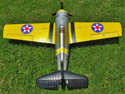 Sky Flight Hobby F4F Yellow wildcat 1200mm PNP RC Airplane