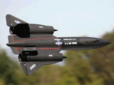 Sky Flight Hobby SR-71 2x 64mm Jet PNP RC Airplane