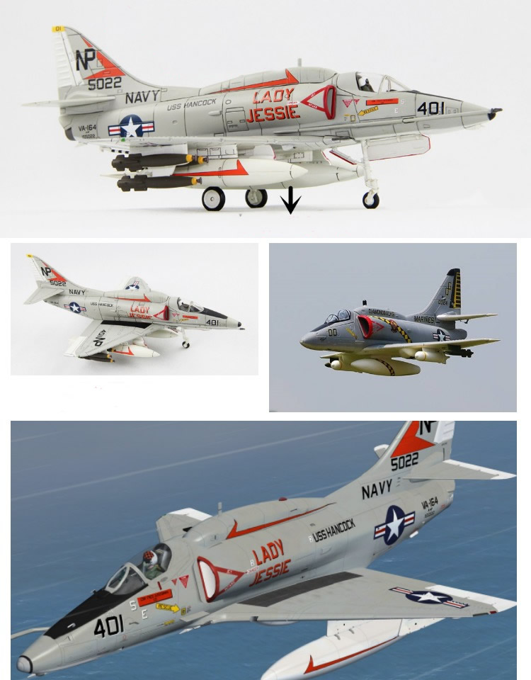 Sky Flight Hobby A-4 Skyhawk 70mm Jet PNP plane