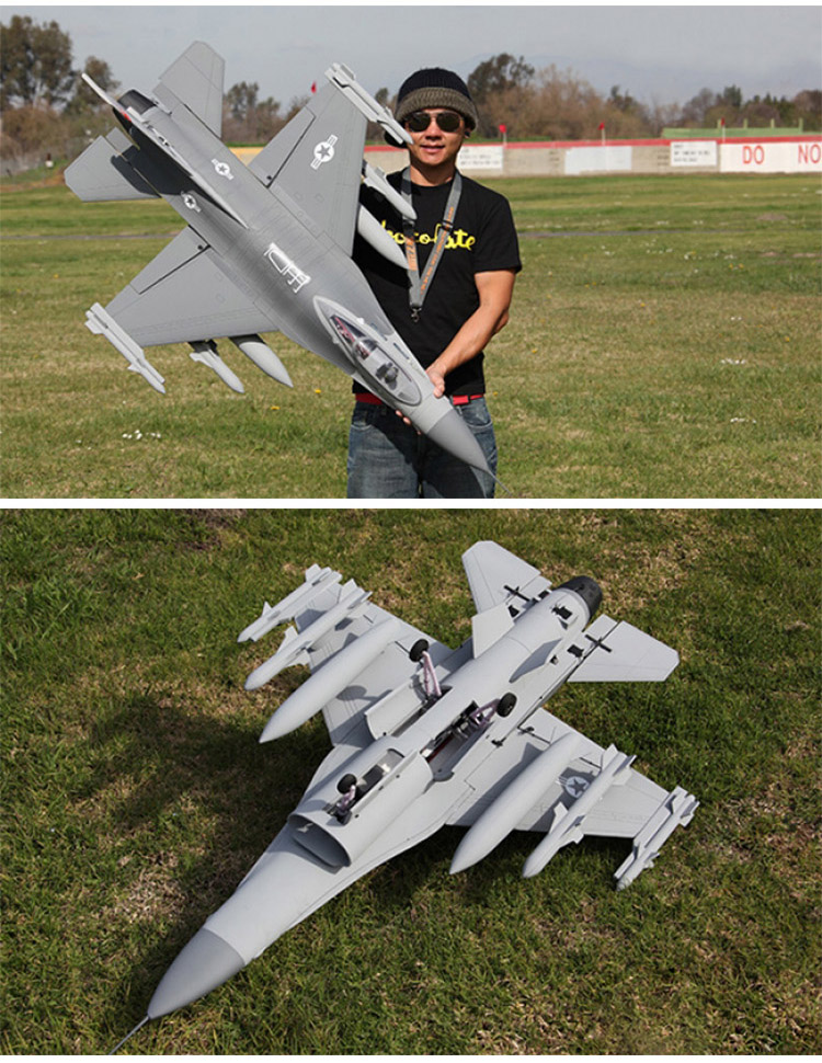  F-16 70mm Jet Vector Thrust PNP Rc airplane