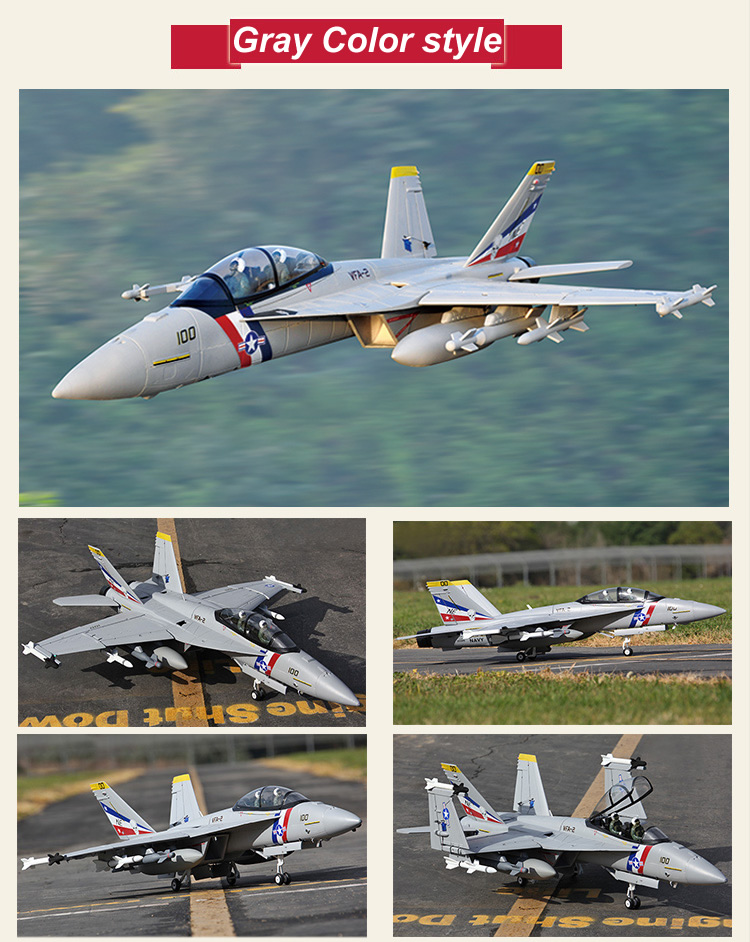 Sky Flight Hobby F-18  Jet Vector Thrust PNP RC plane