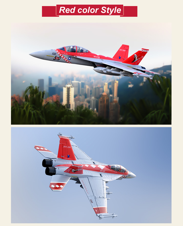 Sky Flight Hobby F-18 Jet Vector Thrust PNP RC plane