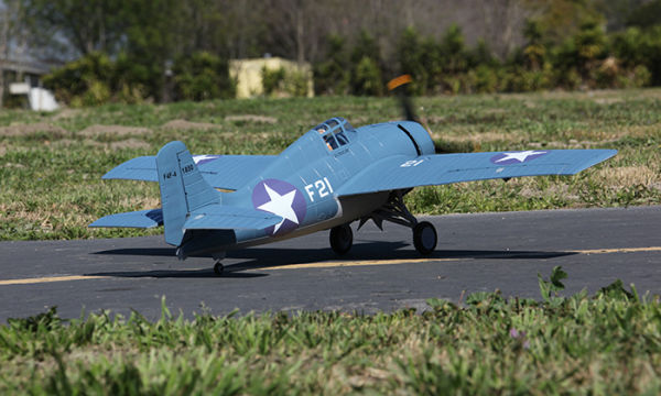 Sky Flight Hobby Blue F4F Wildcat 1200mm PNP Rc Airplane